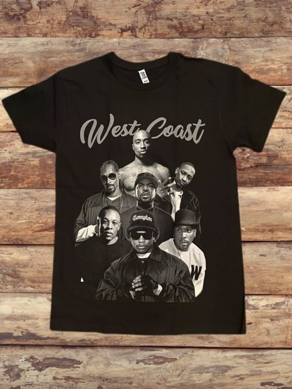 Tupac Eazy E Snoop Dog Drake Ice Cube Rappers Hip Hop Music T Shirt